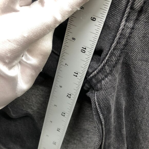 Madewell Balloon Jeans Womens 24 Noll Wash Black High Rise Barrel Leg Wide Leg - Picture 7 of 12